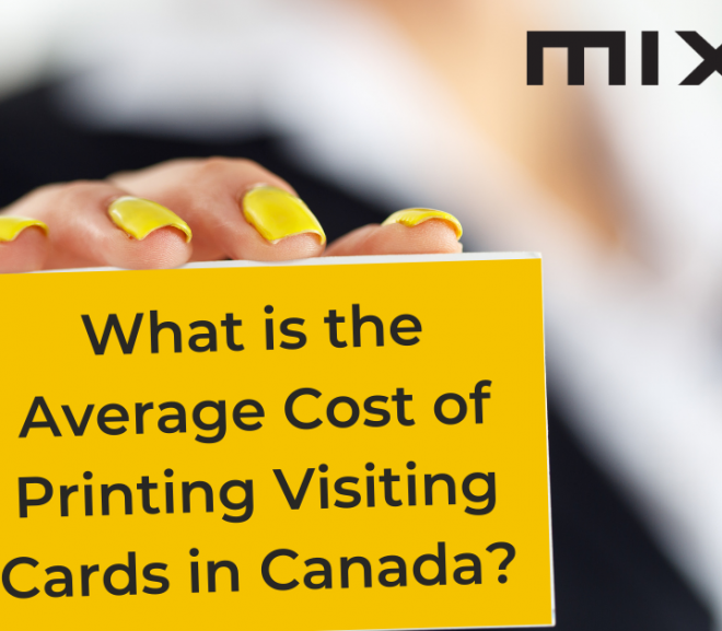 What is the Average Cost of Printing Visiting Cards in Canada?