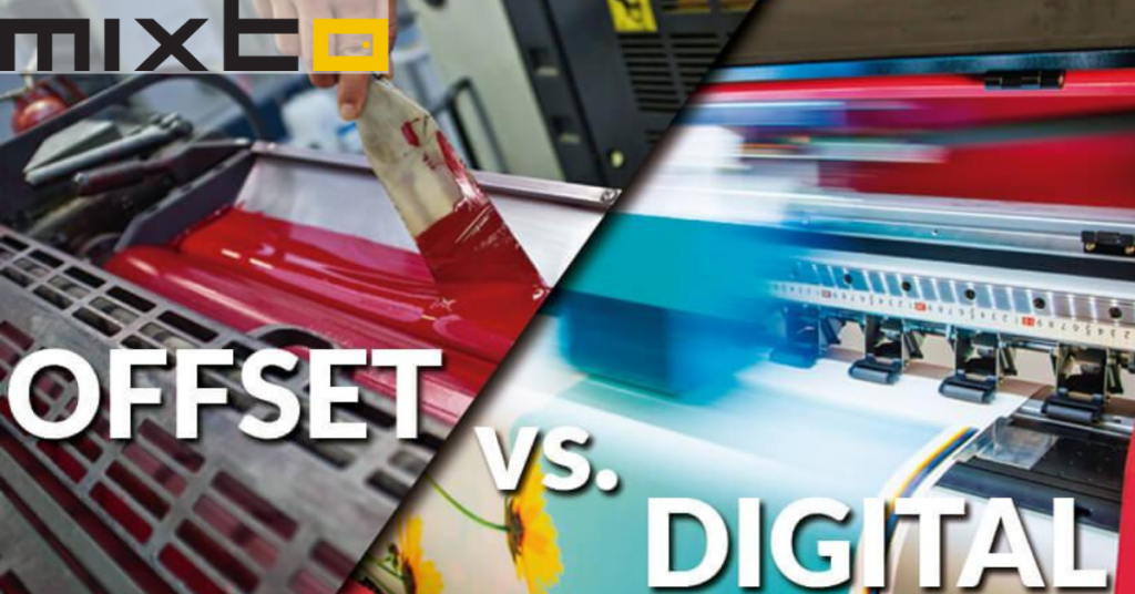 Banner Difference between digital printing and offset printing