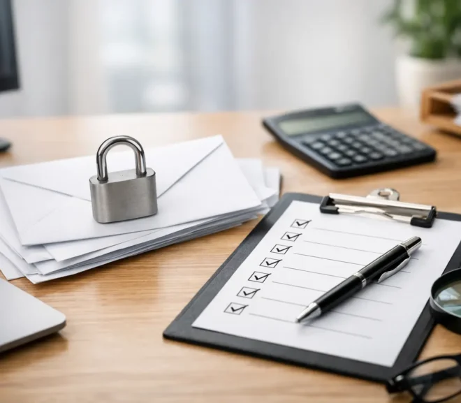 Financial Mail Compliance Checklist