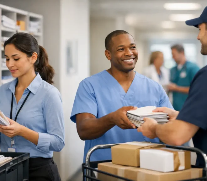 Mailroom Outsourcing for Hospitals That Works