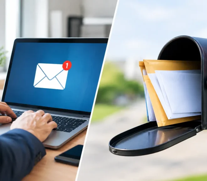 Electronic Delivery Versus Postal Mail for Business